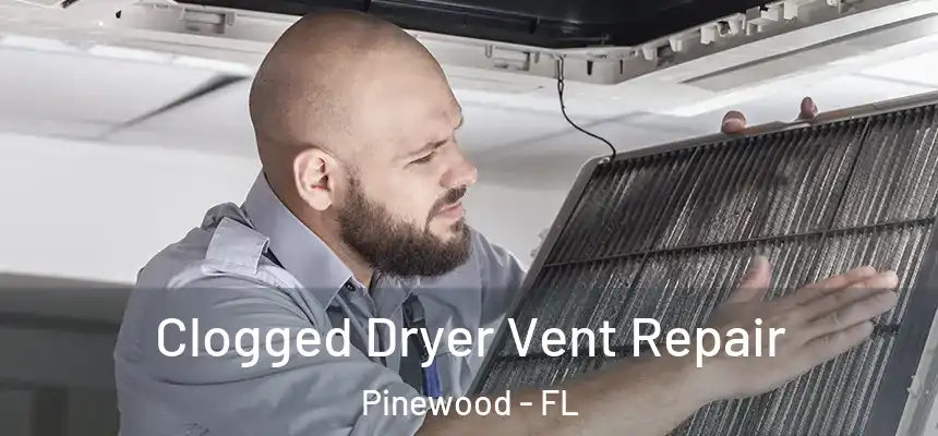  Clogged Dryer Vent Repair Pinewood - FL
